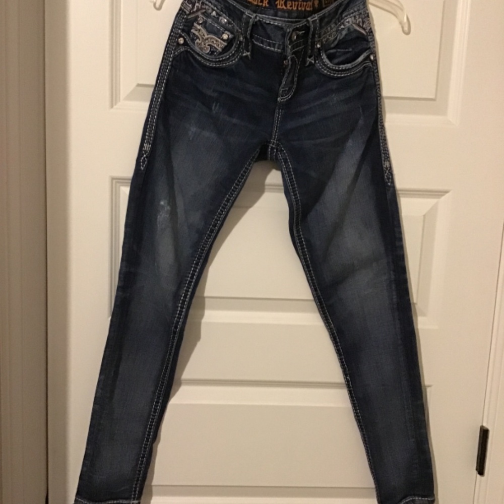 🔥SALE! ROCK REVIVAL, NWOT, see pic, rise=9; inseam=29, 🔥🔥 - Picture 5 of 11